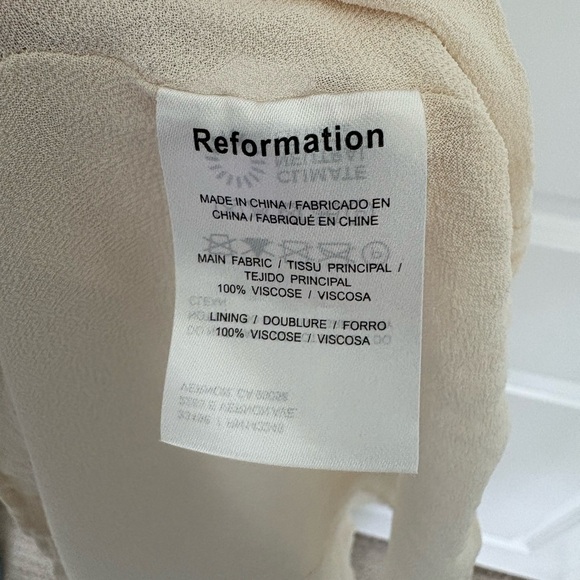 Reformation Nadira Fara Floral Midi Dress 10/M Coquette - Picture 11 of 11